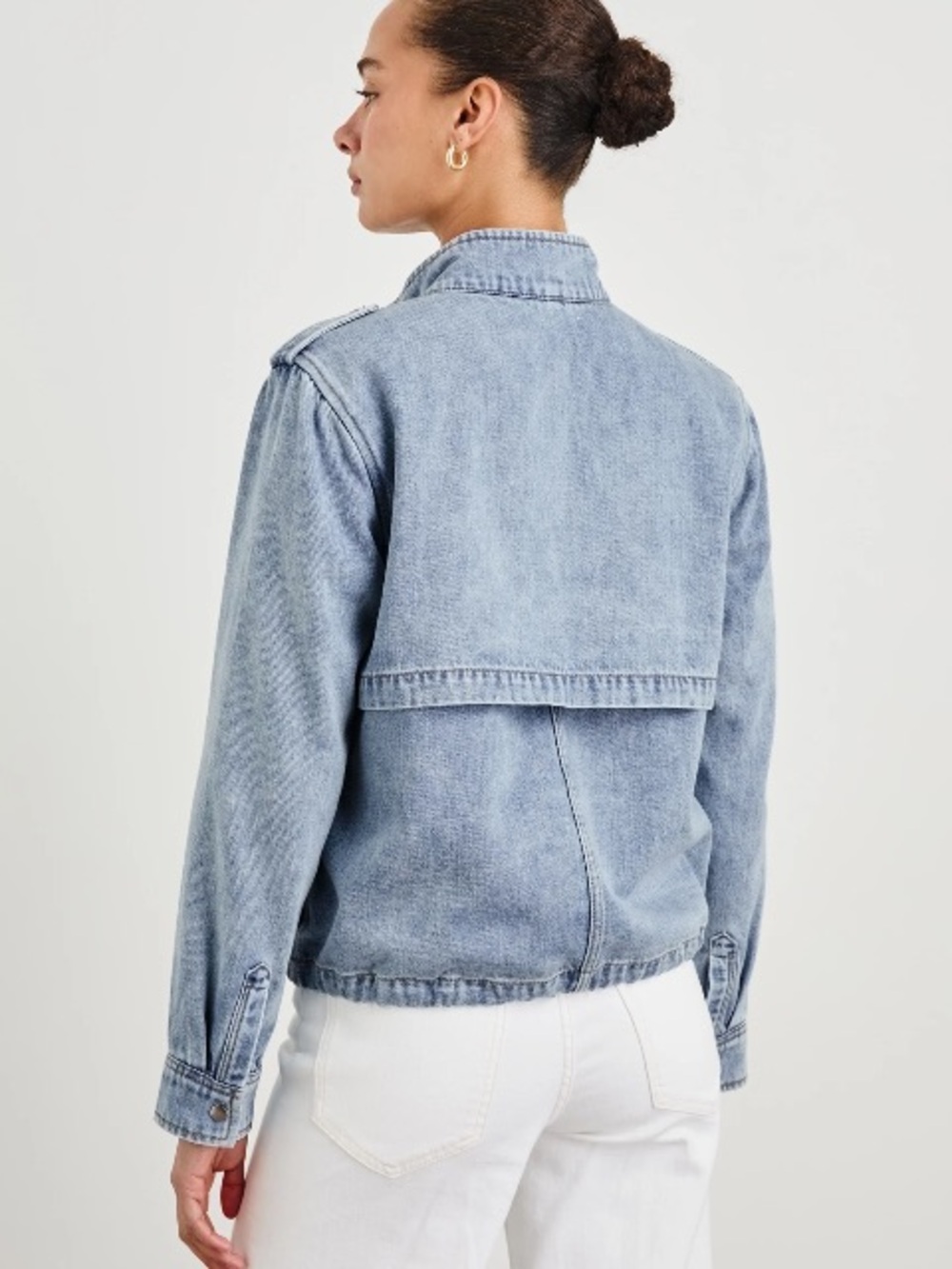 Rails Collins Jacket Faded Indigo XS S - Picture 7 of 8